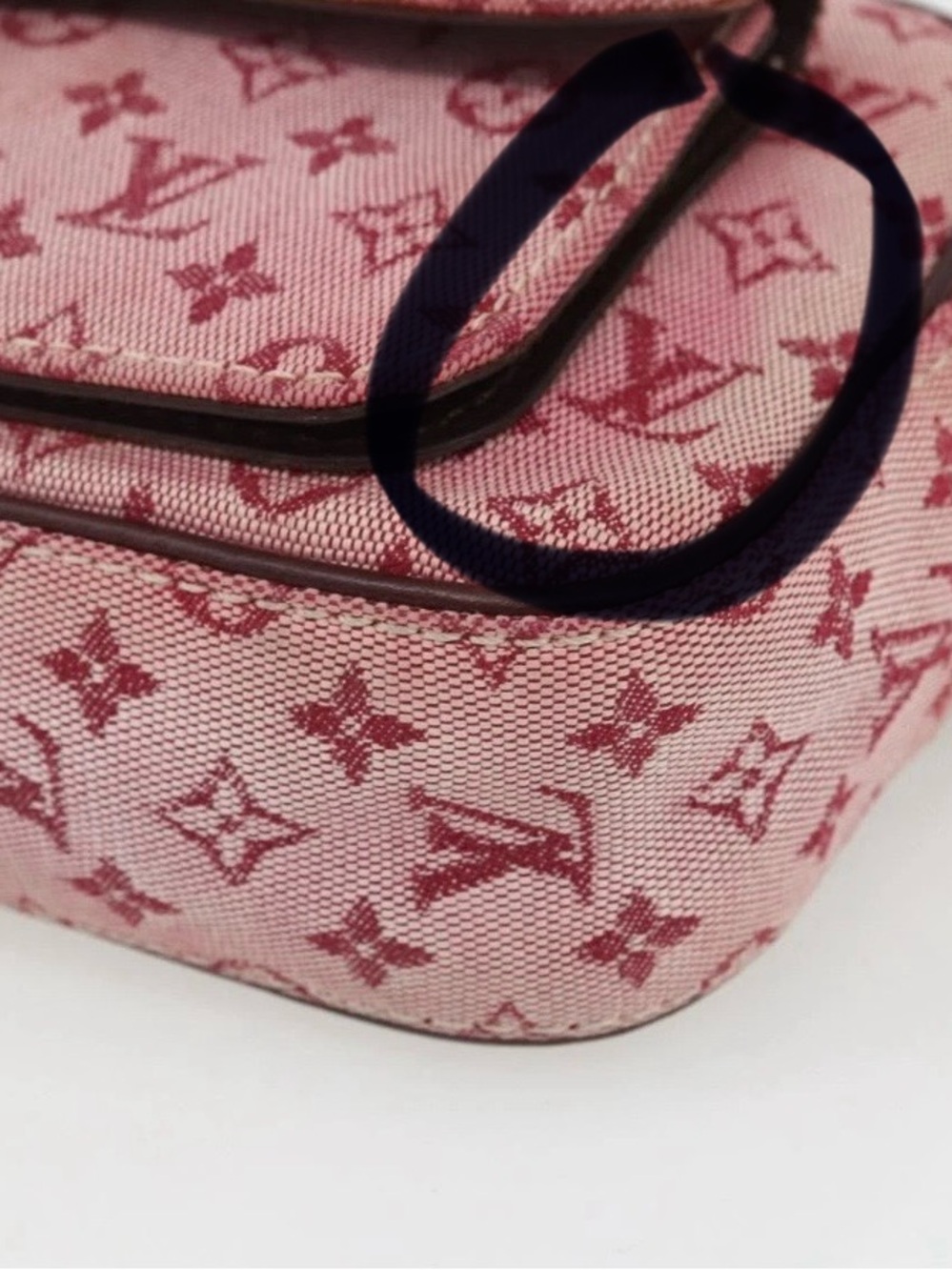 Louis Vuitton Juliette Pink/Burgundy Monogram Crossbody - Picture 8 of 13